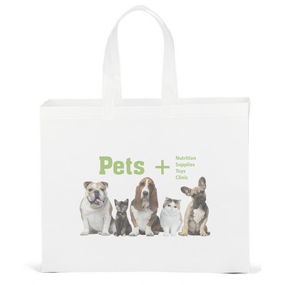 Ava - Laminated Non-Woven Totes - Dynamic Color (19" x 6" x 15")