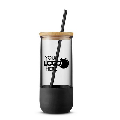 20 Oz. Tumbler and Straw w/Silicone Grip