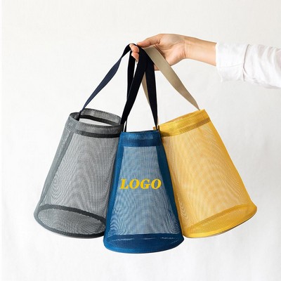 Mesh Beach Tote - Lightweight & Breathable