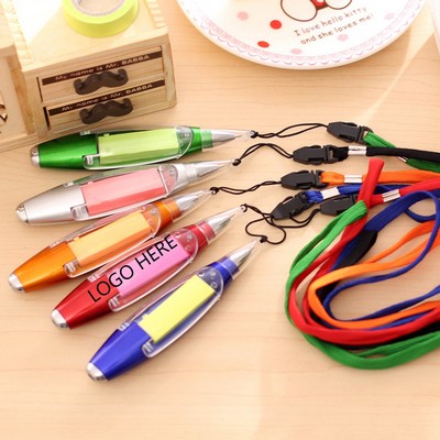 Ballpoint Pens w/Sticky Note