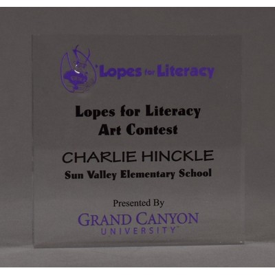 Acrylic Square Award - Blank (5"x5"x3/4")