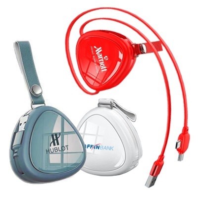 Charging Cable Pod w/Strap