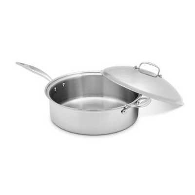 Heritage Steel 8 QT Family Saute W Lid