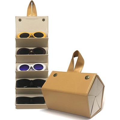 Travel Sunglass Organizer 5 Slots