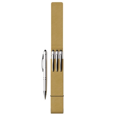 3-Piece Glacio Pen Set with Recycled Case