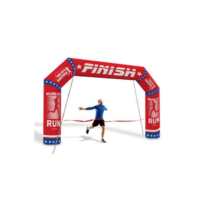 Custom Inflatable Angled Arch 20' w/ Blower
