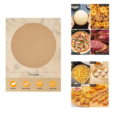 8" 200 Pack Unbleached Sheepskin Parchment Paper