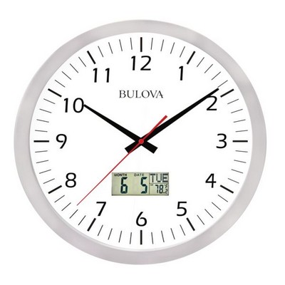 Bulova® Manager Office-Look Wall Clock