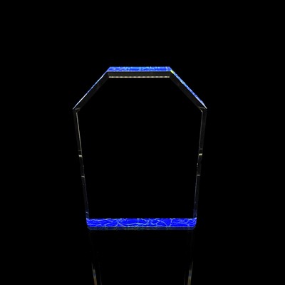 Large Beveled Clipped Corner Plaque