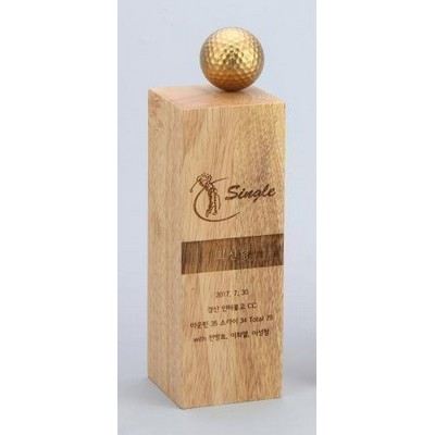 Luna Golf Tower Award, 9 3/4"H