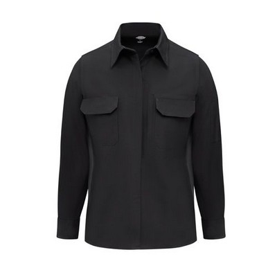 Dickie's® Women's Tactical Long Sleeve Shirt - Black