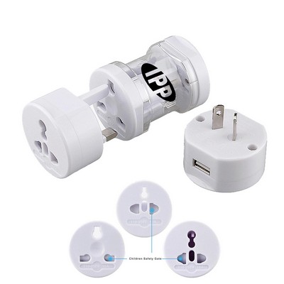 Global Universal Travel Charger Plug Adapter