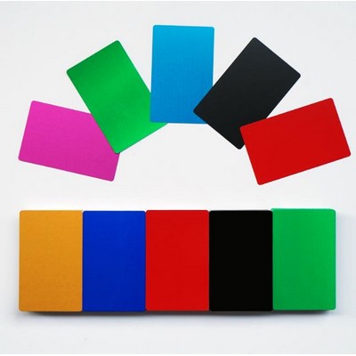 Custom Aluminum Business Card