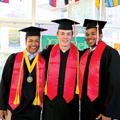 Blank Ribbon Trimmed Stole