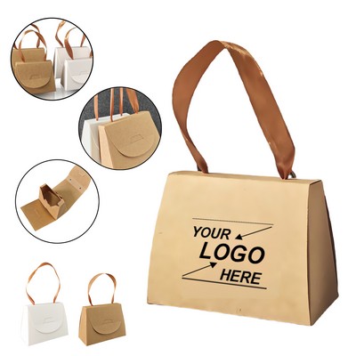 Reusable Paper Bag with Handles