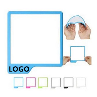 Silicone Shower Mirror