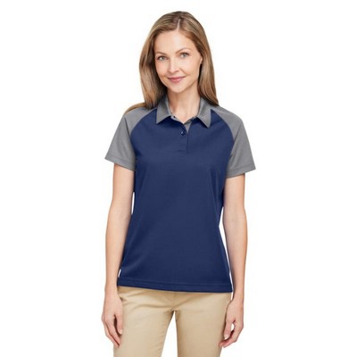 Team 365 Ladies' Command Snag-Protection Colorblock Polo