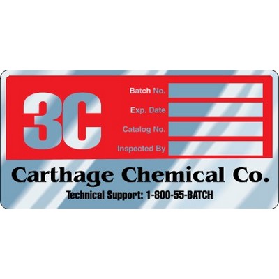 Stock Write On Aluminum Decal (6"x3")