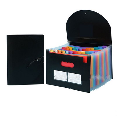 13 Pockets Accordion File Organizer