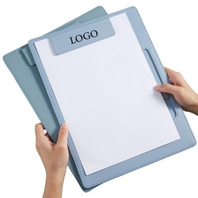 Deluxe leatherette A4 Clipboard