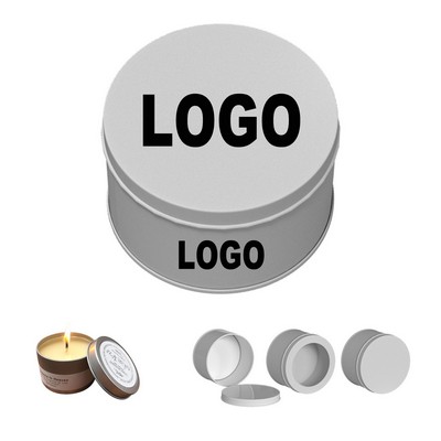 Small Round Iron Candy Box