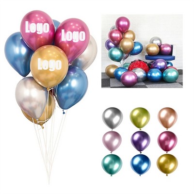 Happy Birthday Metallic Ballons