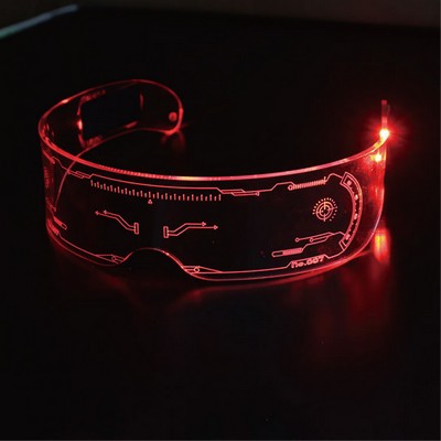 LED Up Cyber Eyeglass Glasses