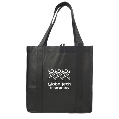 Petite Eco Market Hopper Non Woven Tote (1 Color Imprint)
