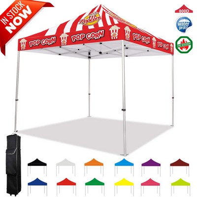 10ftx10' Custom Printed Pop Up Tent
