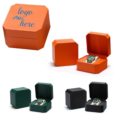 Luxury Pu Leather Watch Box