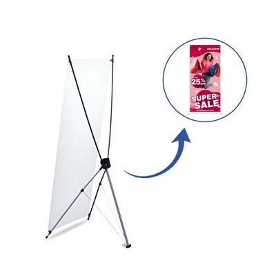 High Quality X banner Stand - Hardware only