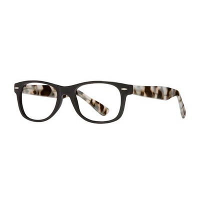 Avery Eco-Process Onyx & Tortoise Reading Glasses w/Blue Light Filtering