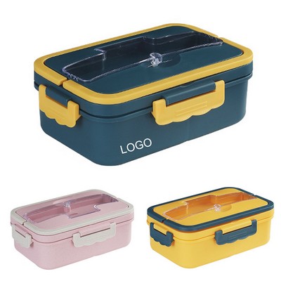 Portable Wheat Straw Bento Box