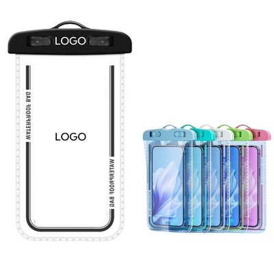 Waterproof Cell Phone Pouch Clear Bag with Lanyard