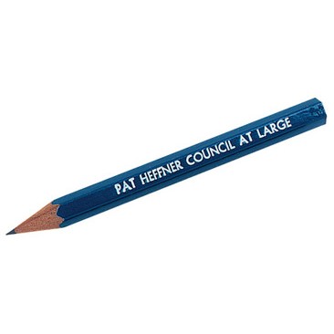 Hexagon Golf Pencil (3 1/2" Long)