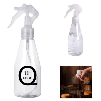 6.7oz Clear Plastic Spray Dispensers Bottle