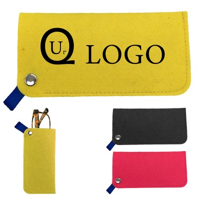 Felt Eyeglass Case
