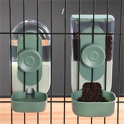 Automatic Pet Water Dispenser With Hanging Cage Kettle