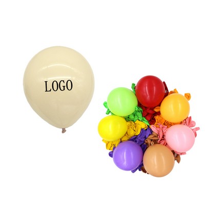 10" Latex Matt Balloons For Party