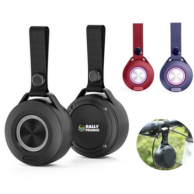 Round Mini Speaker with Strap