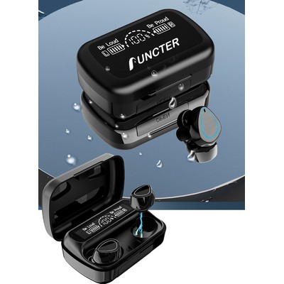 TWS Earbuds W/1200 mAh Power Bank