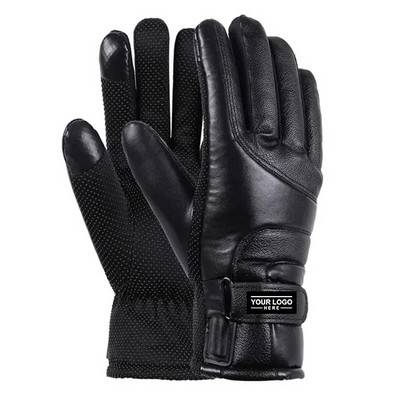 USB-Powered Heated Winter Gloves for Biking & Driving