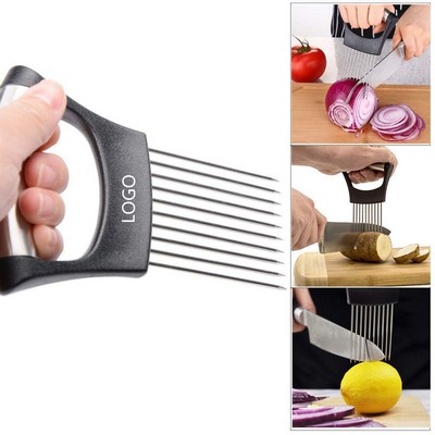 Onion Cutting Needle Tool Pin Insertion Design