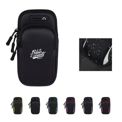 Phone Arm Bag with Earbud Cable Hole