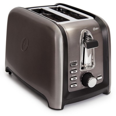 Oster® Black Stainless Steel 2 Slice Toaster