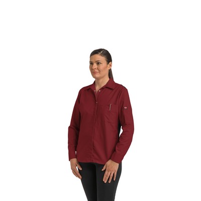 Red Kap® Women's Long Sleeve Performance Plus Shop Shirt with OilBlok Technology