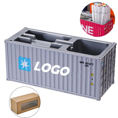Container Model Desktop Storage Box