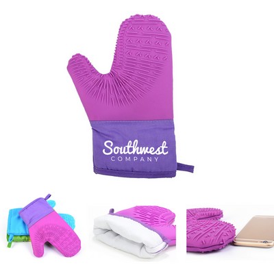 Heat-resistant Silicone Oven Mitt