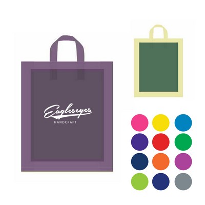 Transparent PE Plastic Bag with Anti-Slip Handle