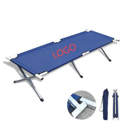 Stainless Steel Oxford Cloth Portable Folding Cot